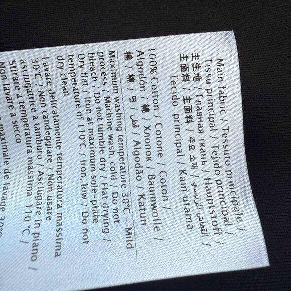 Valentino VLTN Logo T-Shirt in Black Cotton